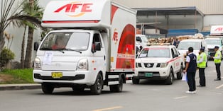ONPE transporta material electoral para las elecciones primarias (modalidad delegados).