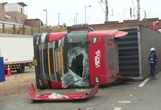 Camión se volcó en tramo de vía Línea Amarilla en Caquetá