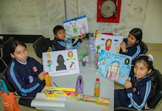 Escolares de Ica promueven prevención contra la trata de personas mediante concurso de dibujo