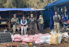 Destruyen cinco campamentos usados por mineros ilegales en La Libertad