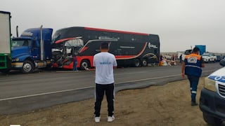 Trujillo: Cuádruple choque en la Carretera Panamericana Norte