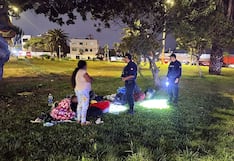 Trujillo: Desalojan a extranjeros que pernoctaban en el óvalo La Marina