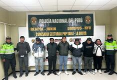 Prisión preventiva para cuatro integrantes de banda de “patinadores” de La Oroya