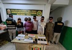 Trujillo: Desbaratan presunta banda que asaltaba a choferes de taxis