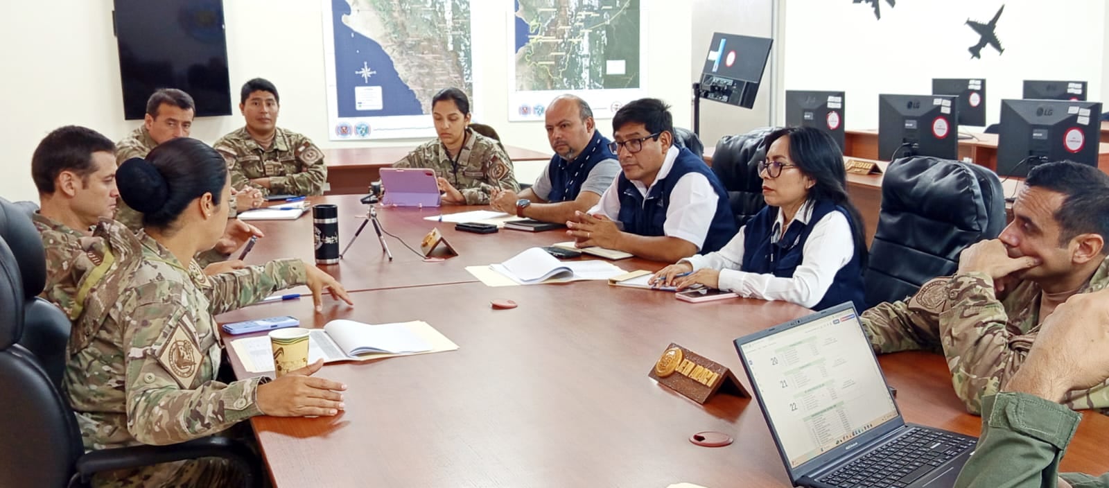 Reunión de autoridades para coordinar seguridad de elecciones de este 7 de junio