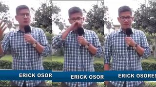 ​Erick Osores rompe en llanto y pide perdón por polémicas declaraciones (VIDEO)