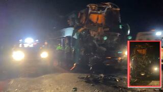 La Libertad: Choque entre ómnibus y tráiler deja 14 heridos en la provincia de Virú (VIDEO)