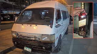 Tacna: Abandonan combi con licores y prendas de contrabando cerca a Aduana