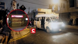 Ate: falleció chofer de combi baleado por sicarios tras permanecer grave en hospital de Vitarte