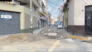 Transportistas piden celeridad en obras del centro de Chiclayo
