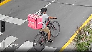 Falso delivery roba bicicleta en Trujillo (VIDEO)