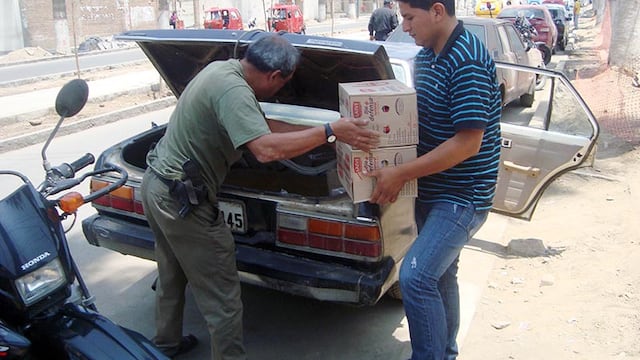 ​Policías de Chincha Baja frustran robo a camión repartidor