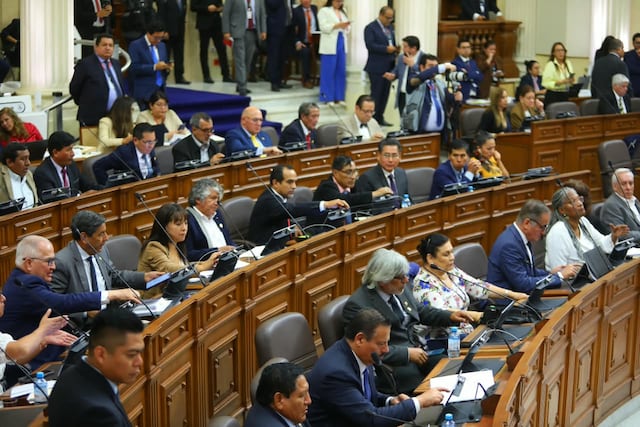 Votación Senado (Foto: Antonio Melgarejo/GEC)