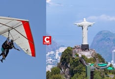 Brasil: turista estadounidense y su instructor mueren tras caer con ala delta a playa de Río de Janeiro