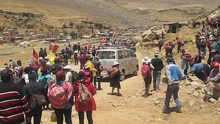 Las Bambas: Autoridades se reúnen para solicitar al Ejecutivo poner fin al conflicto con minera 