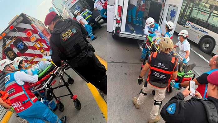 Más de 10 mil emergencias por accidentes de tránsito fueron atendidas por personal del SAMU en lo que va del año. Foto: MINSA.