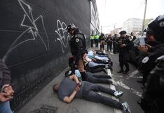 PNP capturó a nueve personas que pretendían asaltar en agencias bancarias de Breña