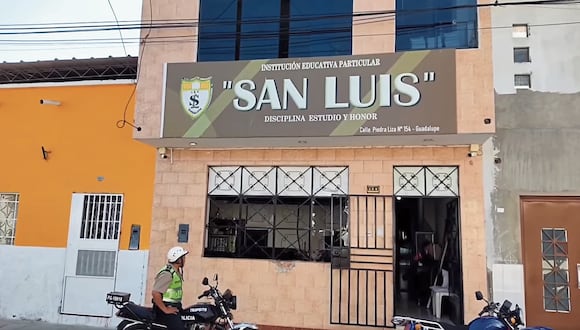 Delincuentes detonaron un artefacto explosivo en la institución educativa particular San Luis, situada en el distrito de Guadalupe, en la provincia de Pacasmayo.