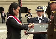 Keiko Fujimori es reconocida como jefa suprema de las Fuerzas Armadas y la Policía Nacional