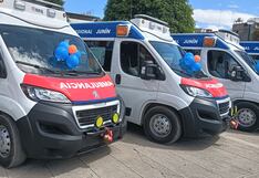 Junín: Entregan nuevas ambulancias para salvar vidas en emergencias