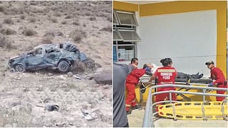 Nasca: camioneta cae al barranco en la carretera Interoceánica y deja un muerto y heridos