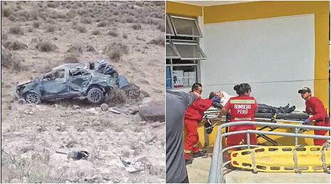 Nasca: camioneta cae al barranco en la carretera Interoceánica y deja un muerto y heridos