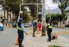 Dan mantenimiento y limpieza cámaras de vigilancia en Huánuco