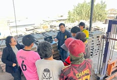 Rescatan a adolescentes en Arequipa: usaban a menores para hacer adoquines de cemento