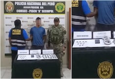 Capturan en Pisco a presunto integrante de “Los malditos de Sinaloa” con drogas