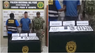 Capturan en Pisco a presunto integrante de “Los malditos de Sinaloa” con drogas