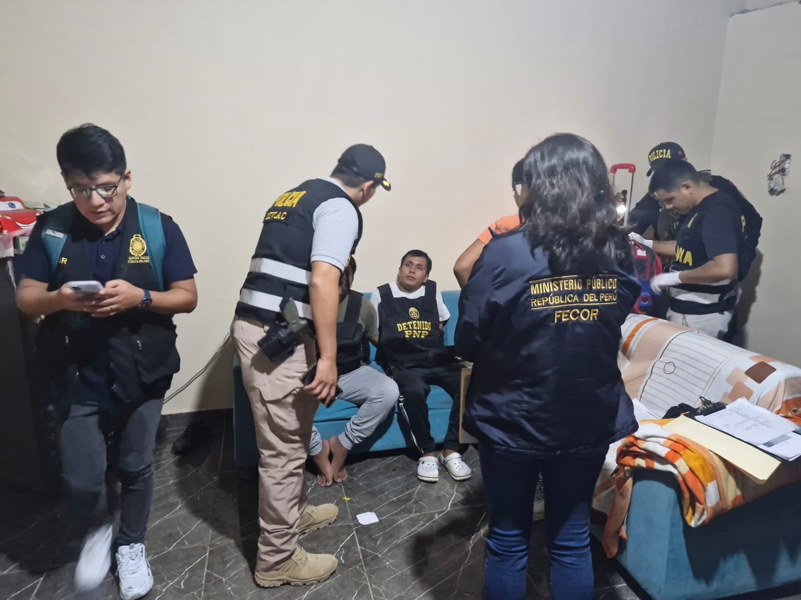 Detención de presuntos integrantes se produjo el último viernes.