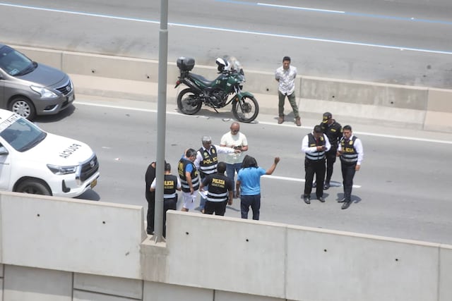 Asalto armado en San Miguel (Fotos: Violeta Ayasta/@photo.gec)