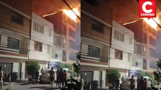 Bomberos controlan incendio en vivienda de la urbanización La Quinta, en Huánuco