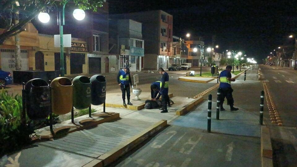 Agentes del serenazgo realizaron intervención tras ser alertados por vecinos.