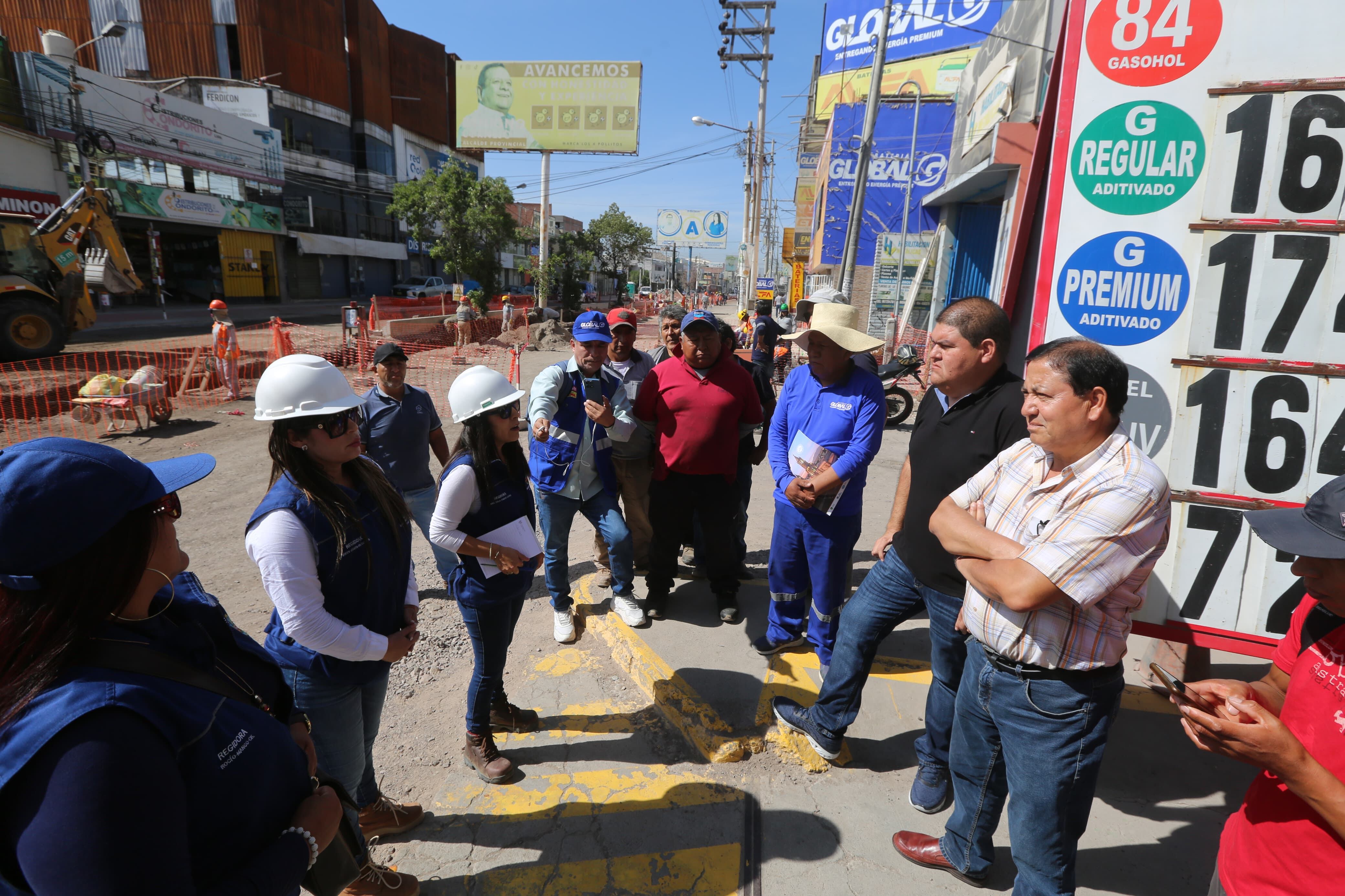 Vecinos molestos con avance lento en la obra. Foto: Leonardo Cuito.