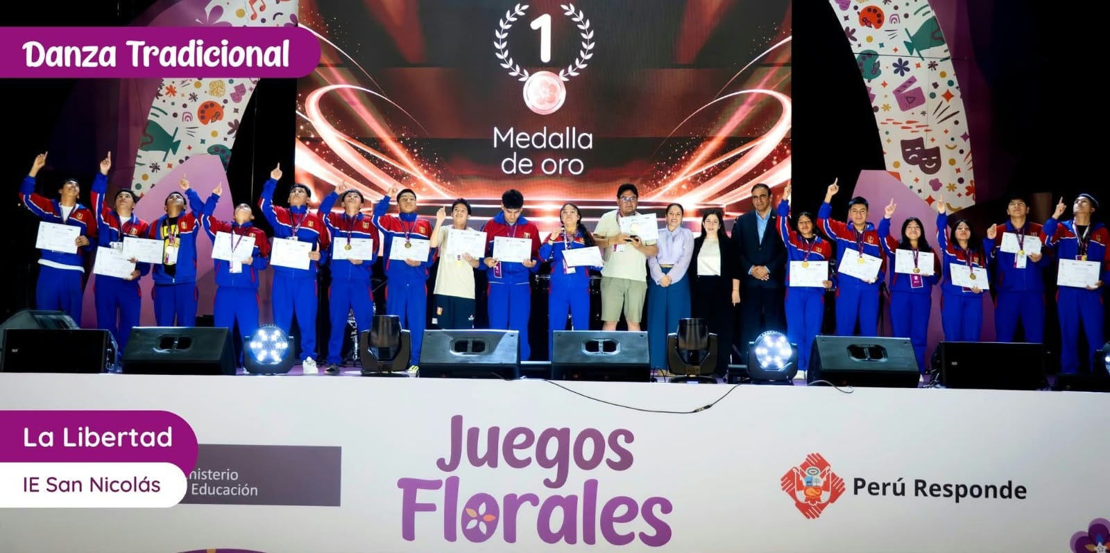 Escolares de Trujillo y Sánchez Carrión ocuparon los primeros puestos en música, danza tradicional y arte tradicional.