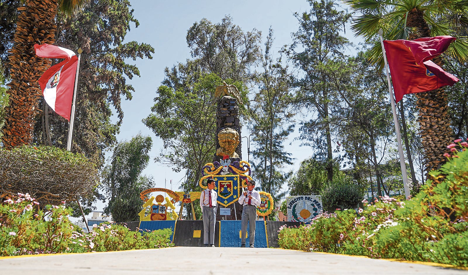 Son los infantes quienes heredarán todo el trabajo de César Vallejo. Foto: GEC.