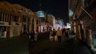 Arequipa: Se suspendió el servicio eléctrico por más de media hora