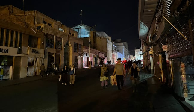 Corte de energía eléctrica en diferentes zonas de Arequipa. Foto: GEC