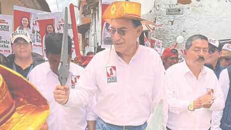 Martín Vizcarra visitó Santiago de Chuco