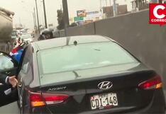 Panamericana Norte: Mujer queda inconsciente tras choque vehicular frente de Megaplaza