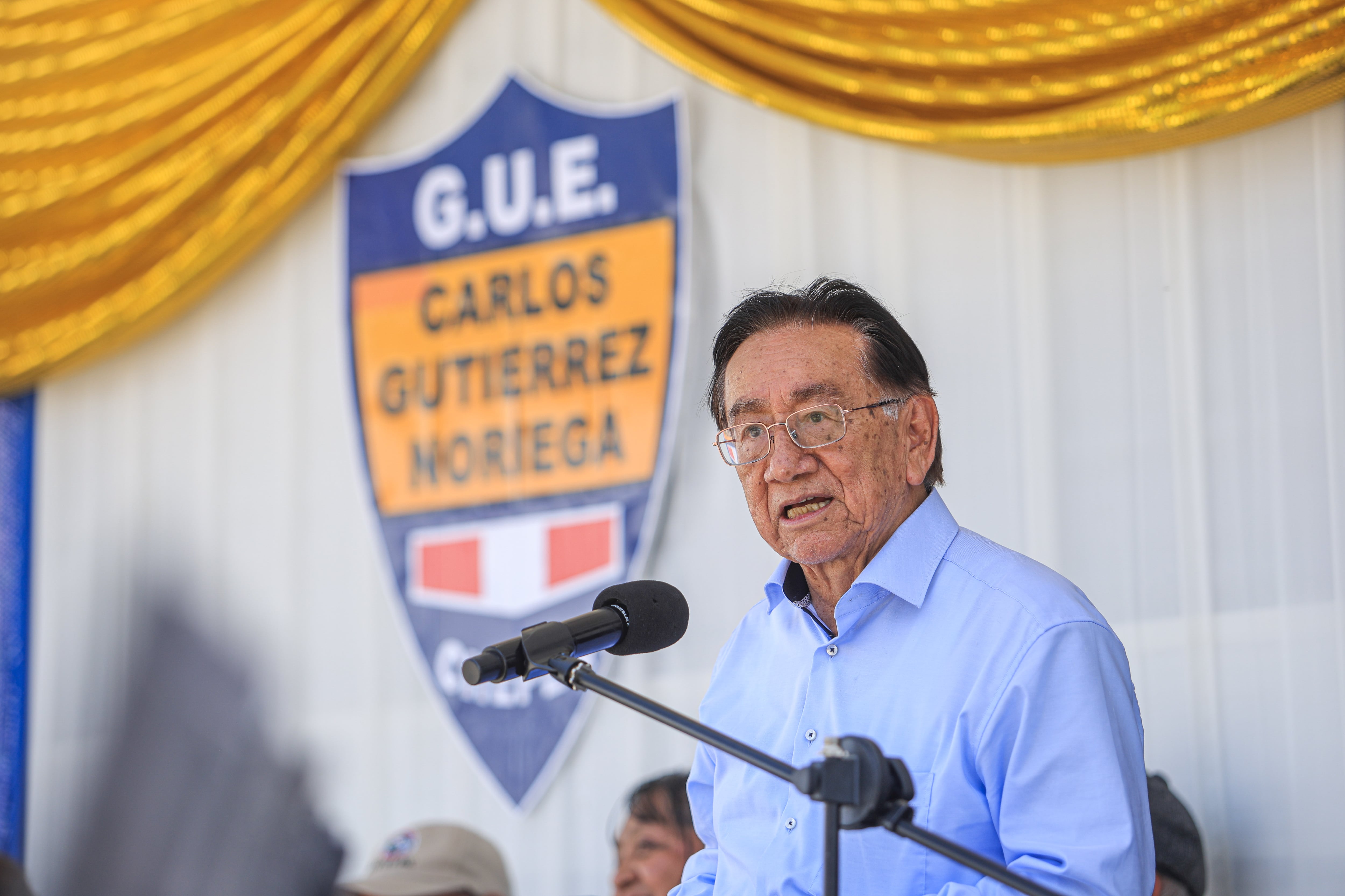 El mandatario destacó el apoyo a docentes y señaló que la tecnología permitirá fortalecer la formación de las nuevas generaciones. FOTO: PRESIDENCIA