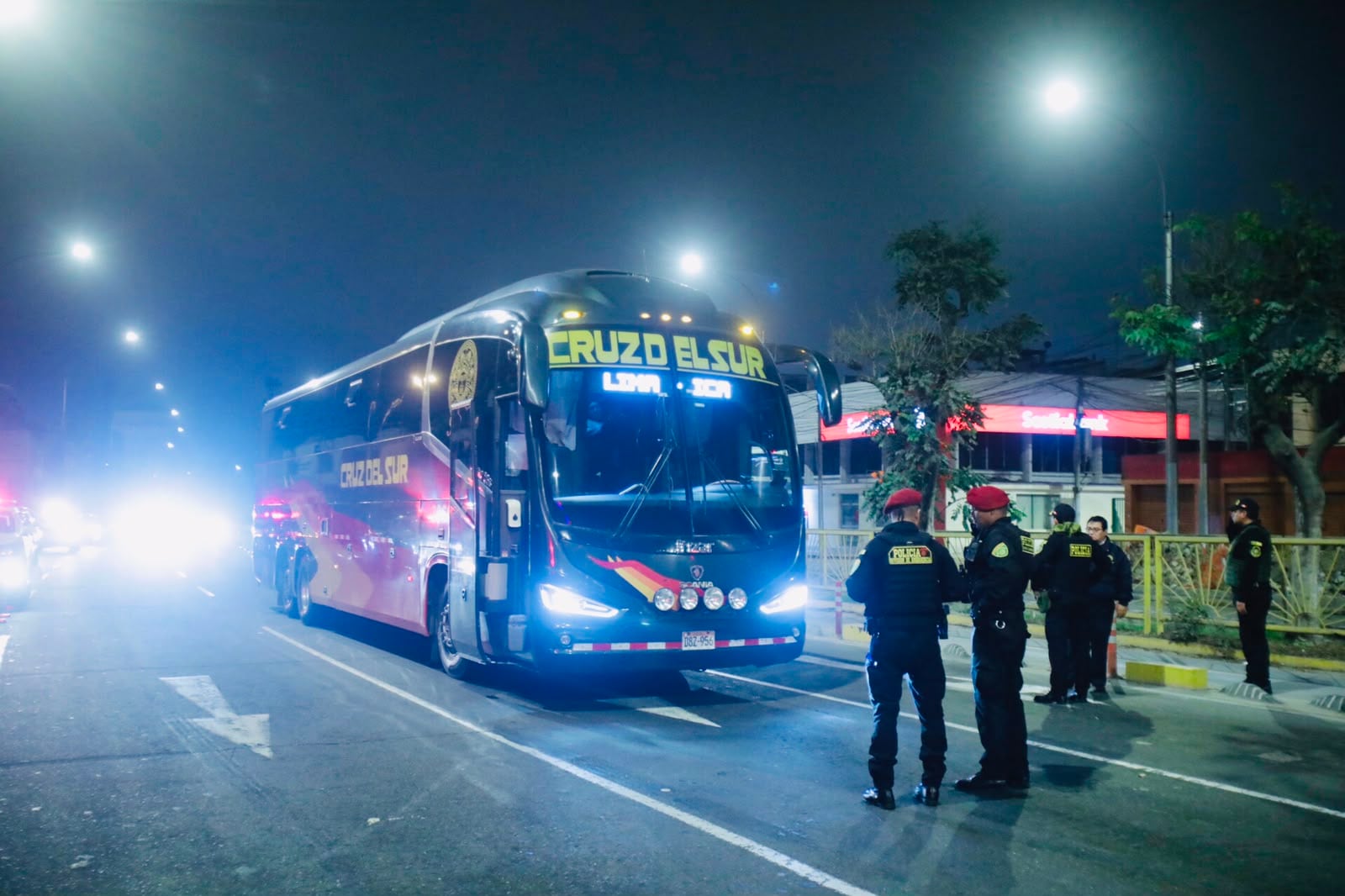 San Luis: Atacan a balazos a bus interprovincial de la empresa Cruz del Sur