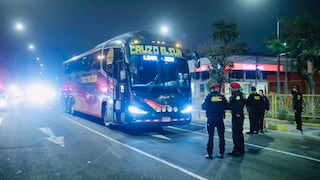 San Luis: Atacan a balazos a bus interprovincial de la empresa Cruz del Sur
