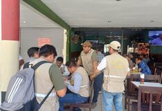 Piura: Clausuran seis bares en la Av. Sullana por vender bebidas alcohólicas en la vía pública