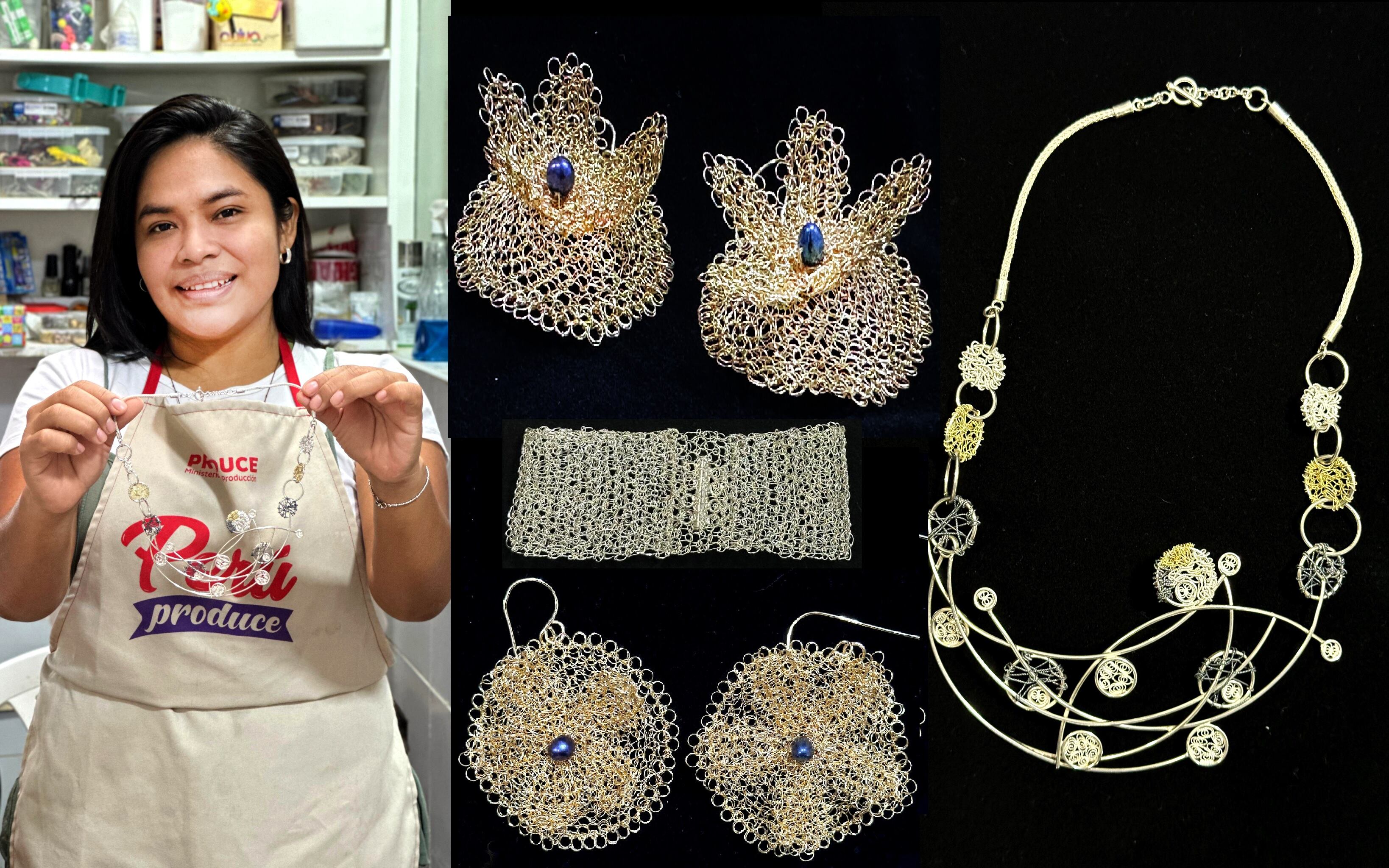 Artesana mostrará sus trabajos en el evento a realizarse en Lima.