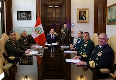 Presidente José Jerí se reúne con altos mandos de las FF.AA. y PNP para ver lucha contra criminalidad