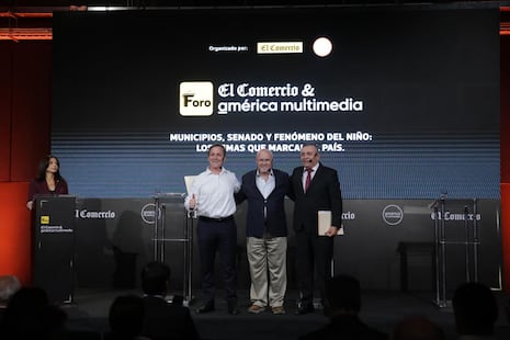 Bruce, Allison y Urresti participaron en el foro “Municipios, Senado y el fenómeno de El Niño: los temas que marcarán el país”