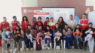Madres de Moquegua culminan programa de prevención de la anemia infantil