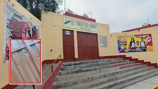 Trujillo: Delincuentes balean colegio en donde se ejecutarán obras